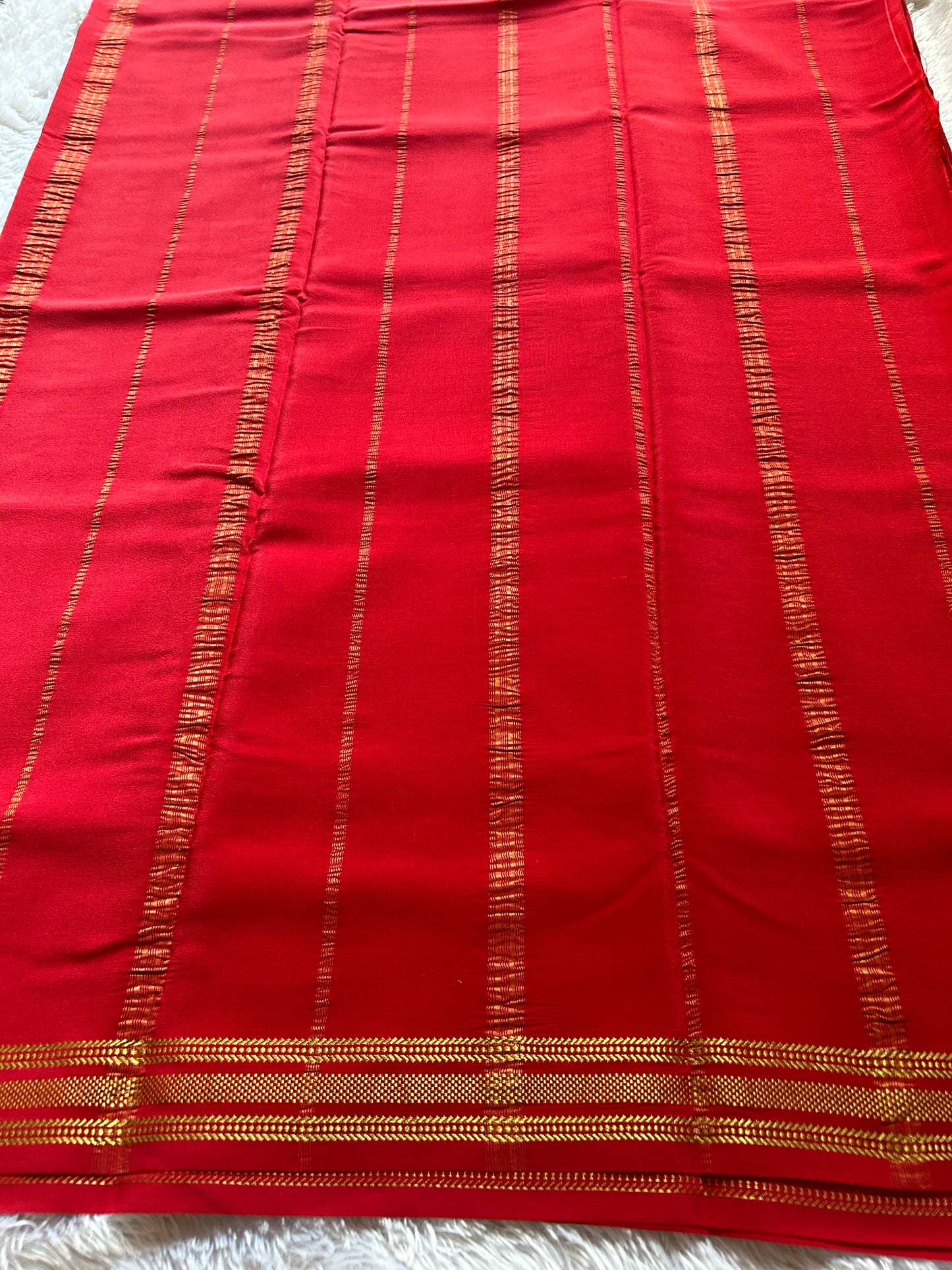 Unnathi : Solid Red