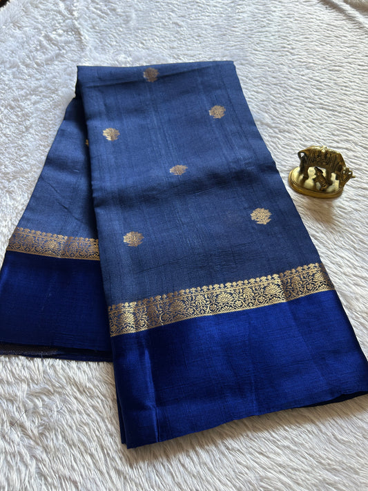 Sapna : Solid Cobalt blue