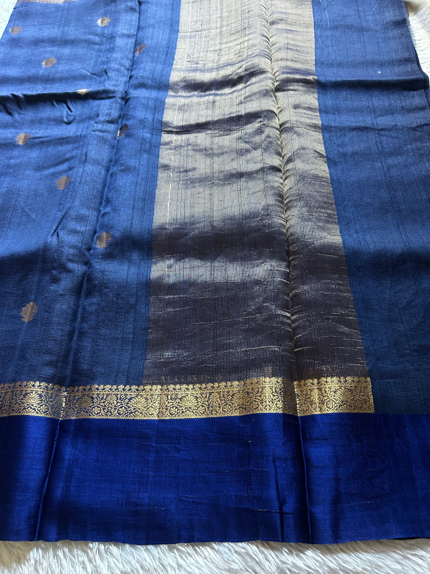 Sapna : Solid Cobalt blue