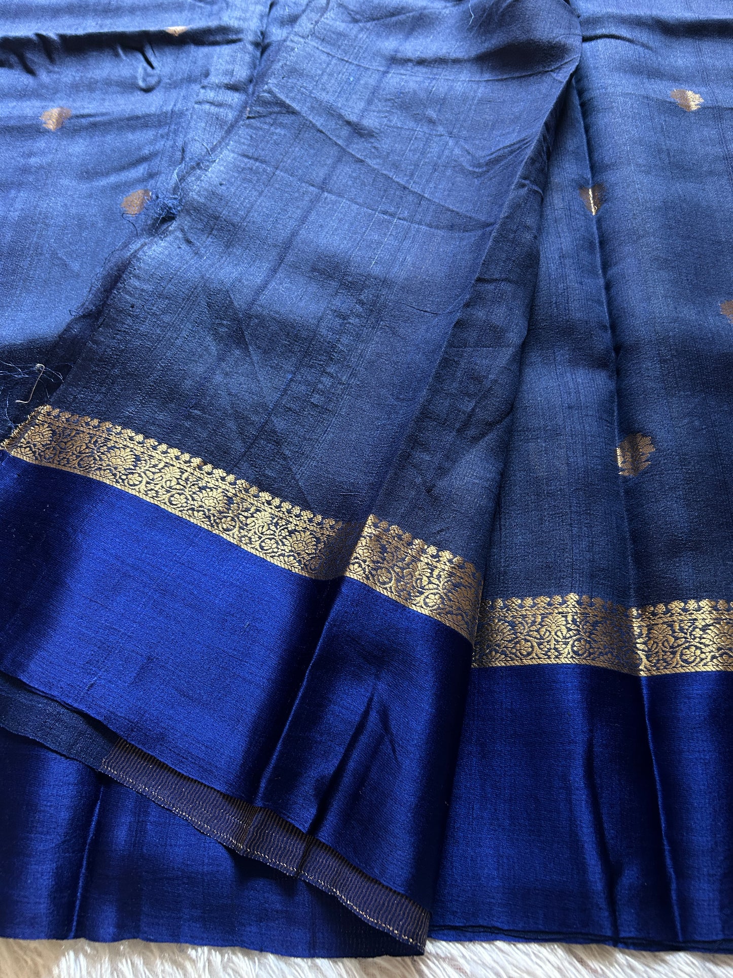 Sapna : Solid Cobalt blue
