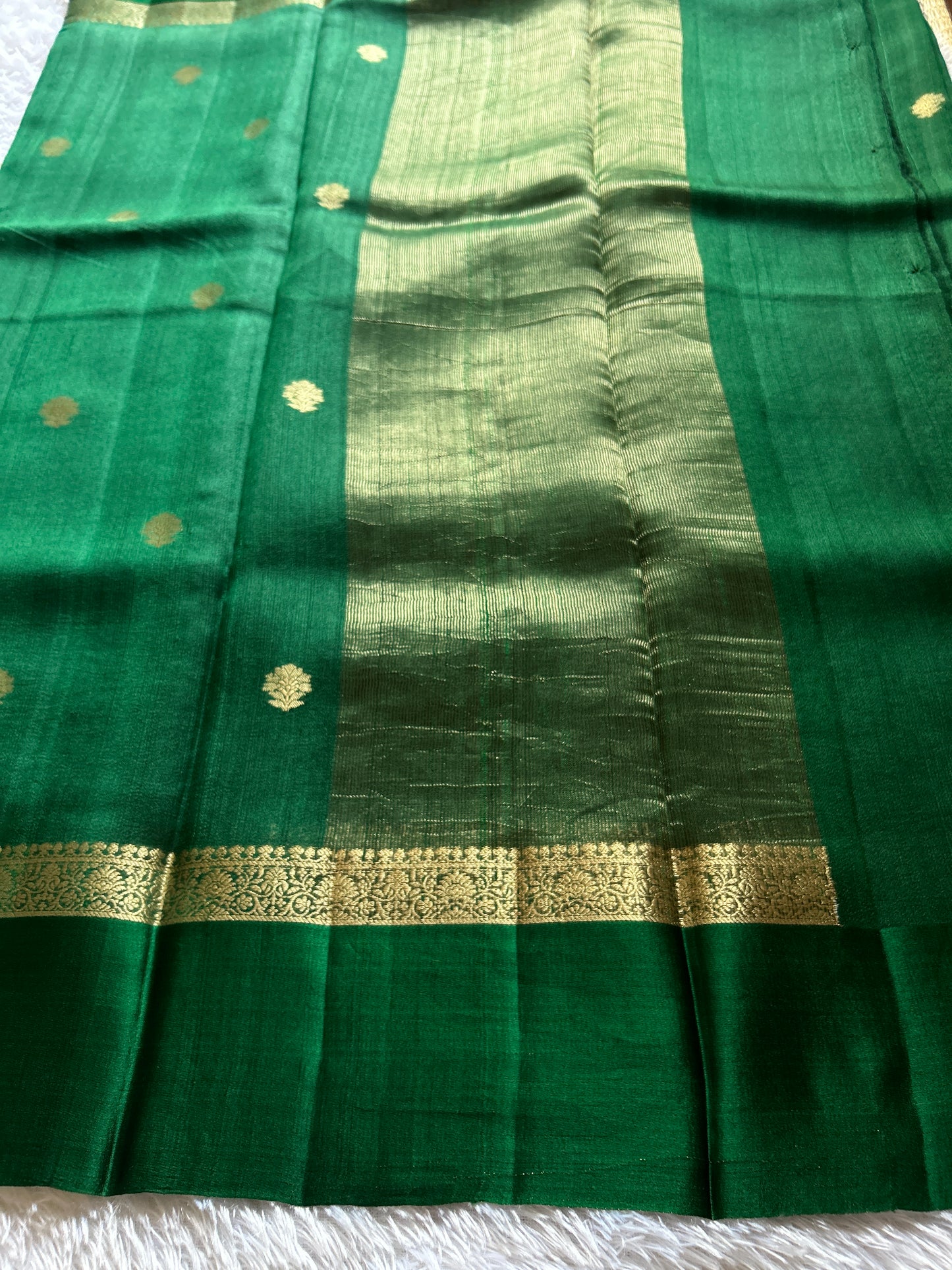 Sapna : Solid Bottle green