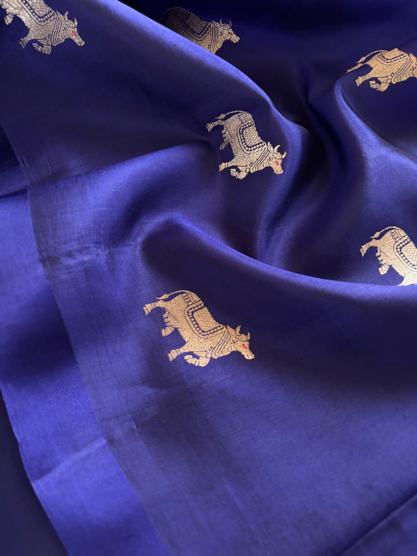 Anupama : Solid Dark blue