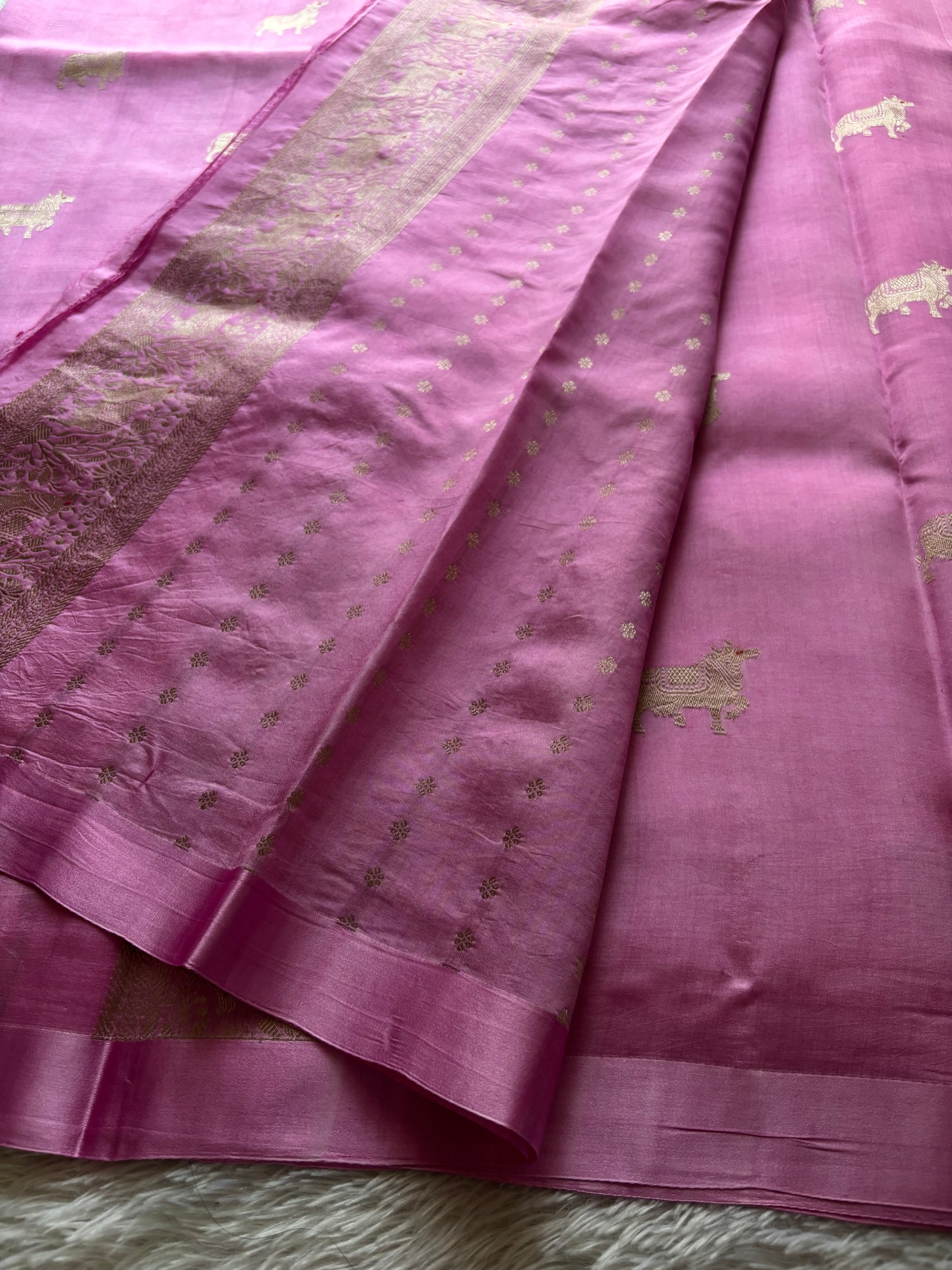 Anupama : Solid Baby pink