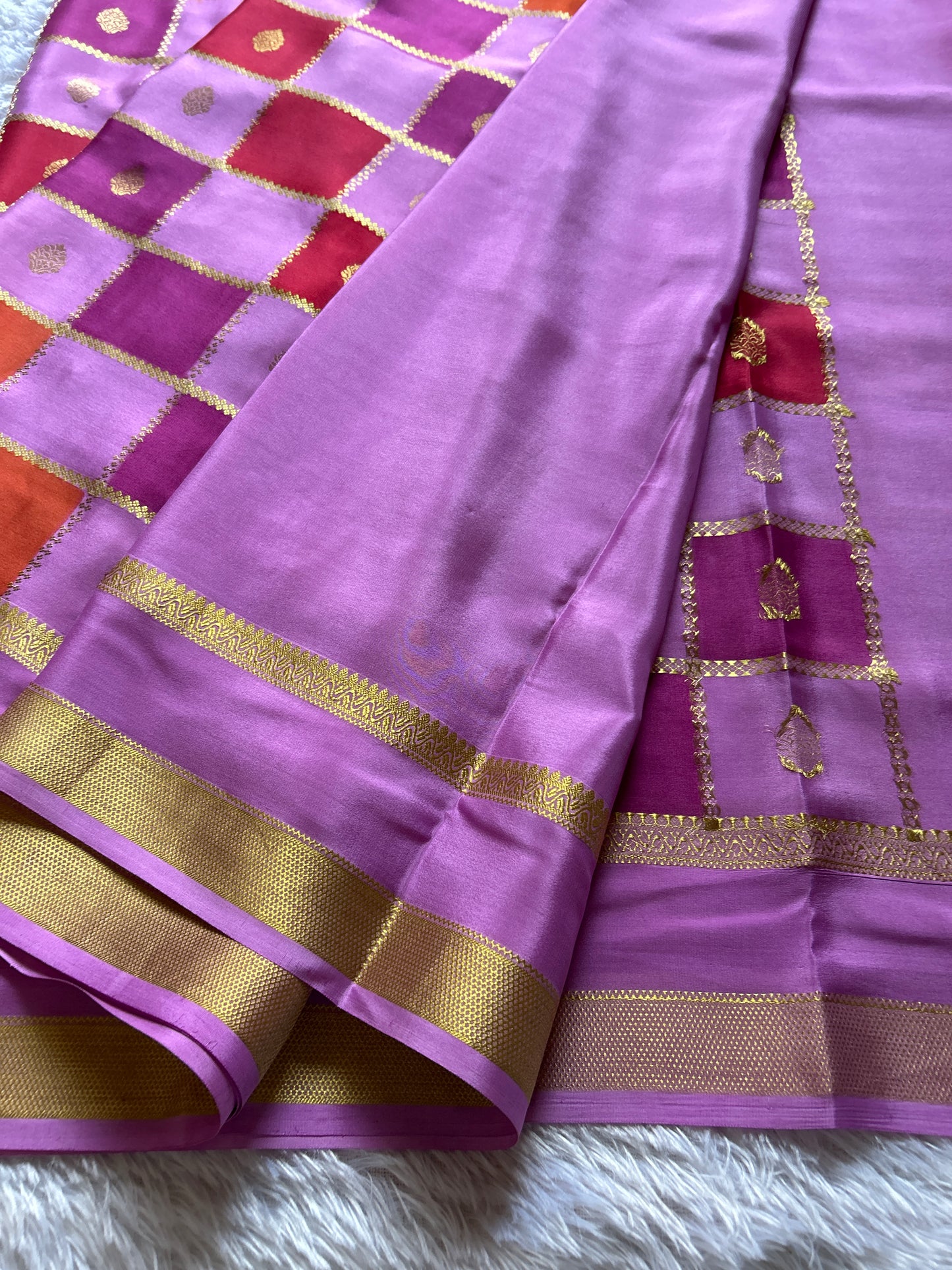 Nisha : Ombré Lavender pink