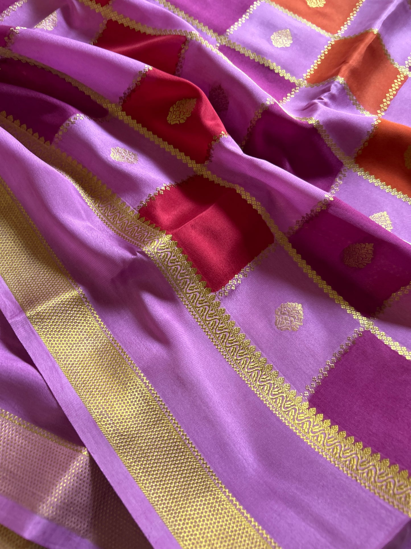 Nisha : Ombré Lavender pink