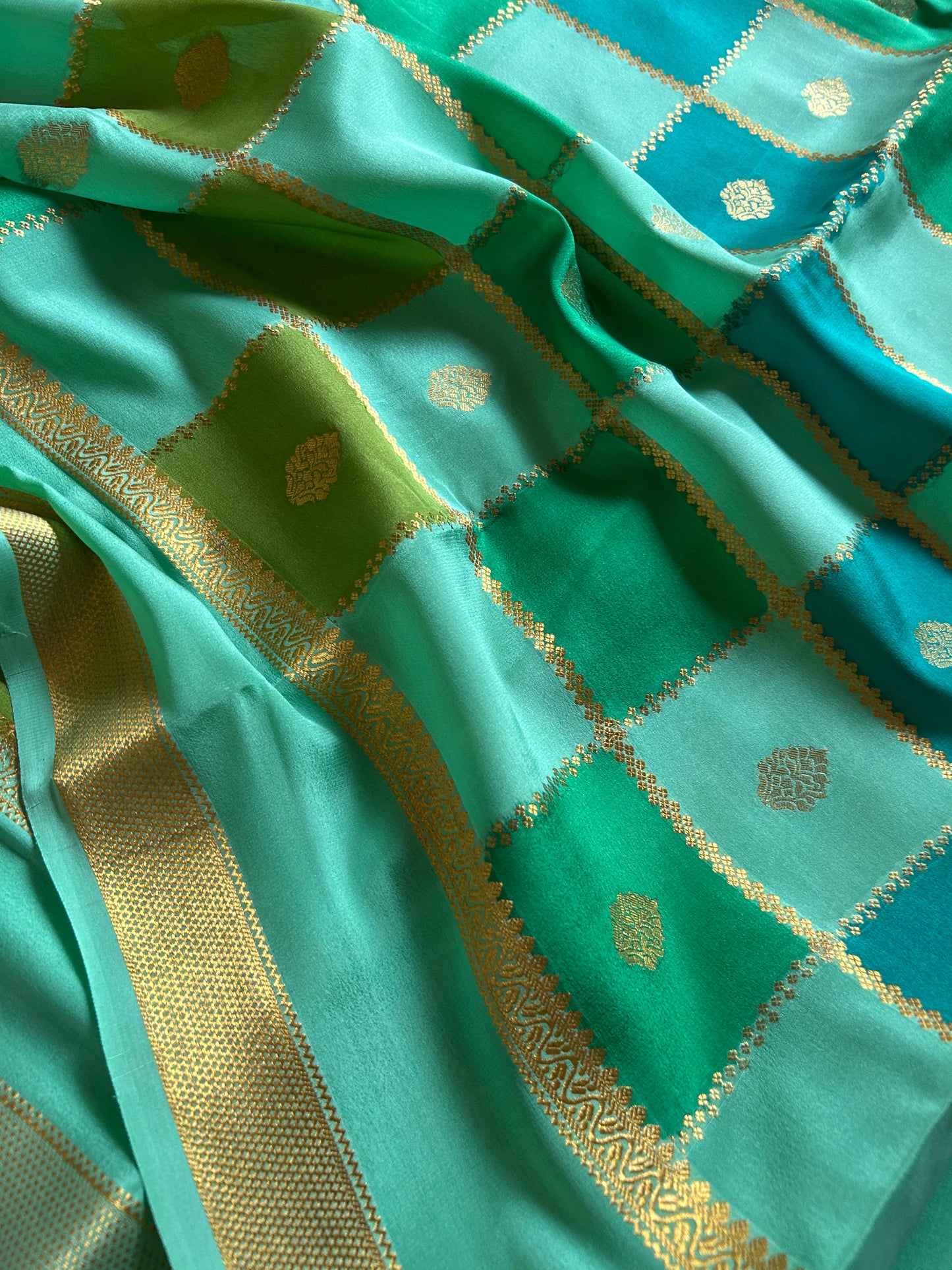 Nisha : Ombré Turquoise