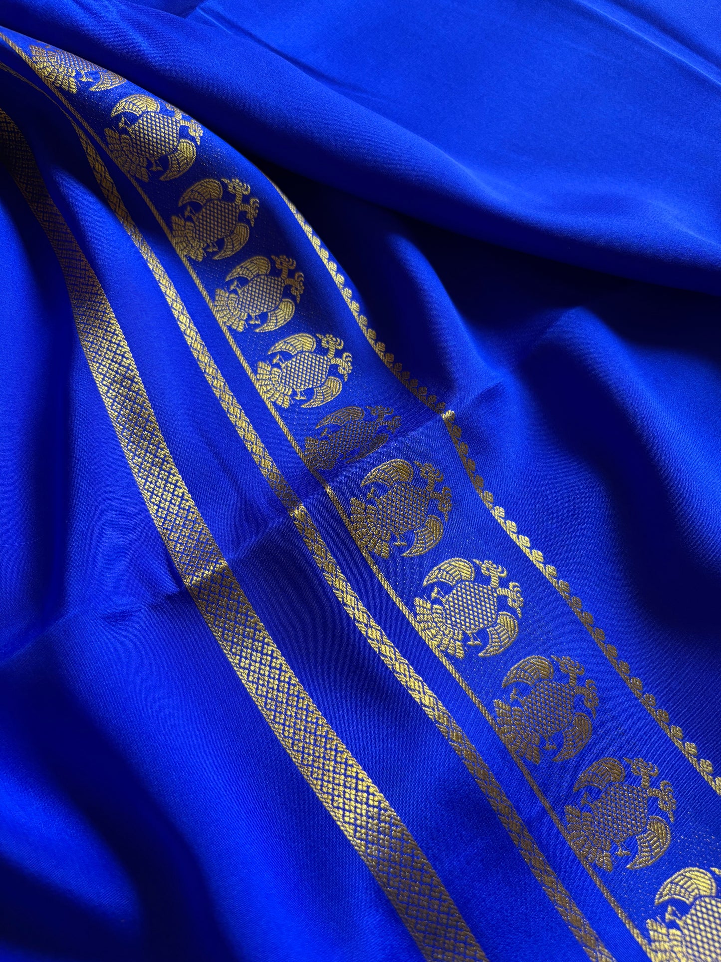 Ashwini : Solid Royal blue