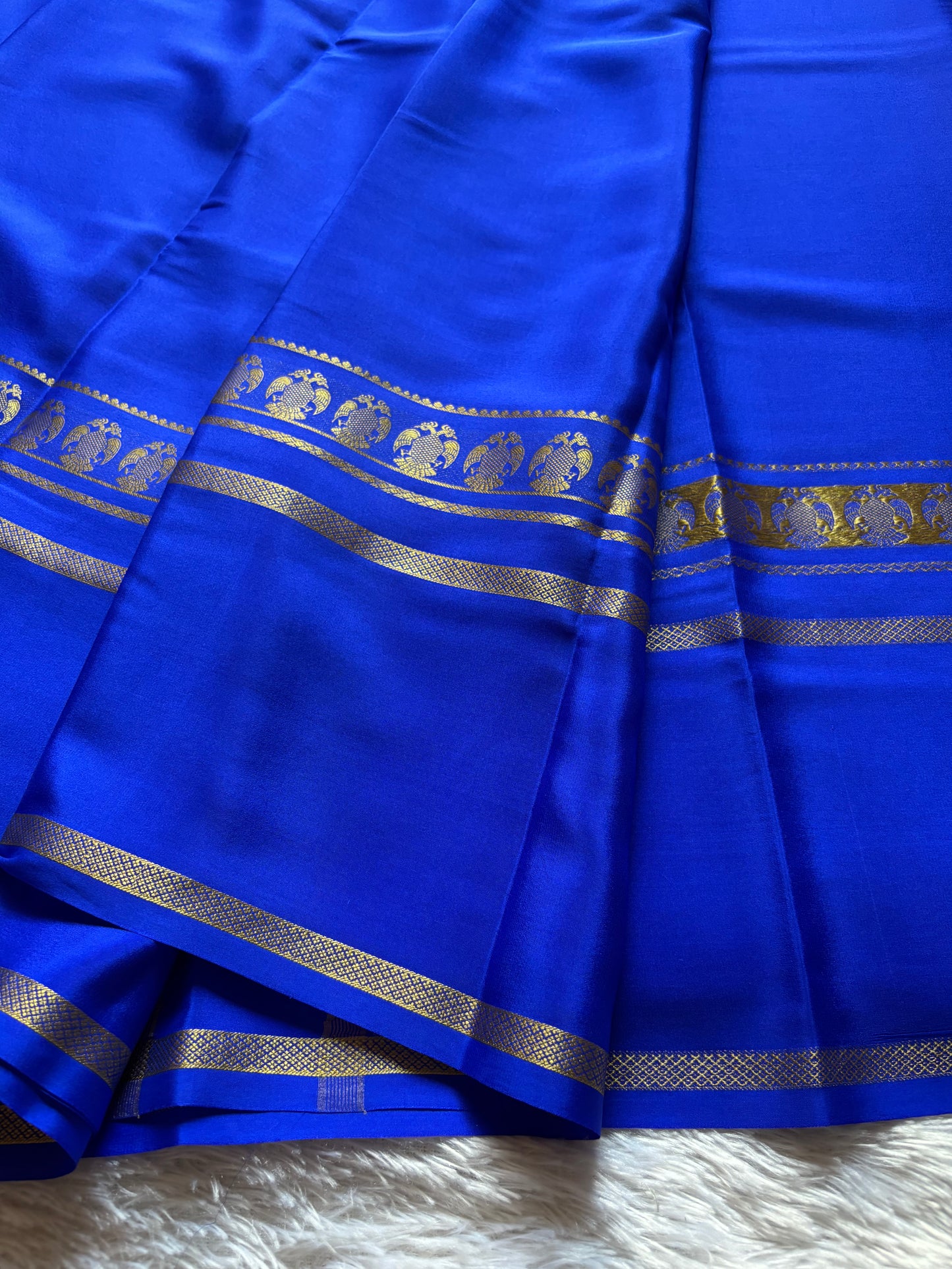 Ashwini : Solid Royal blue