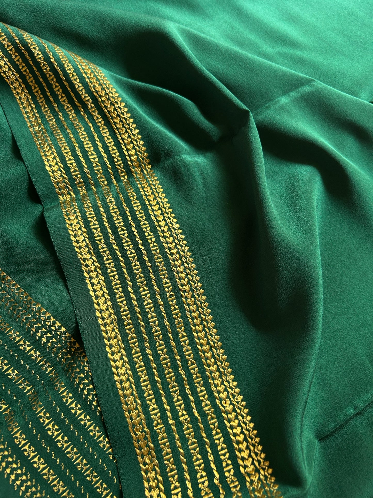 Akshaya : Solid Bottle green