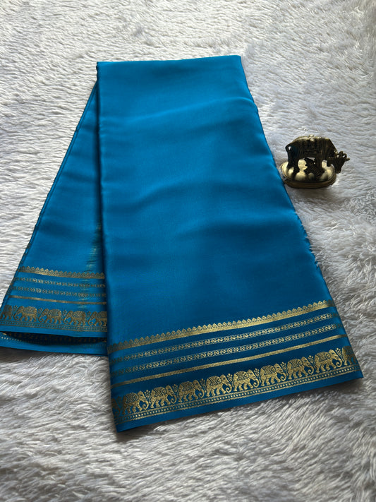 Eshwari : Solid Ananda blue