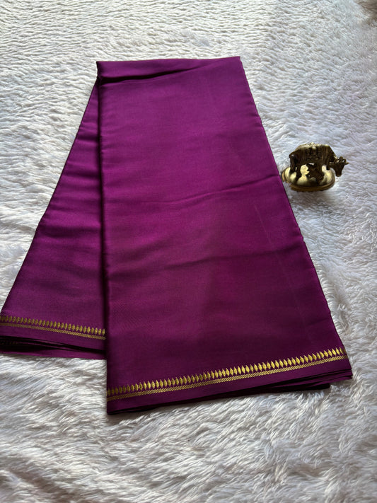 Rukmini : Solid Plum