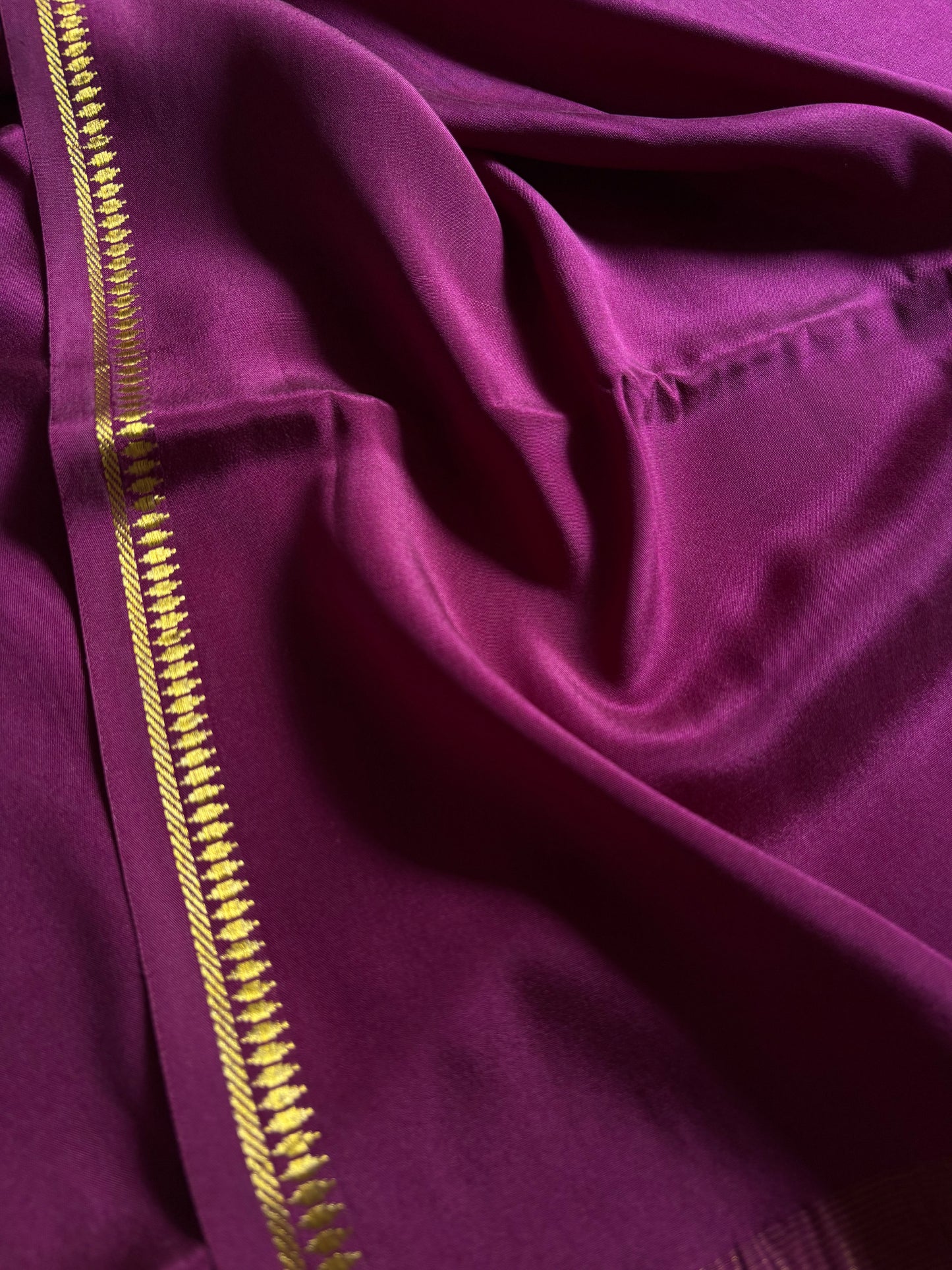 Rukmini : Solid Plum