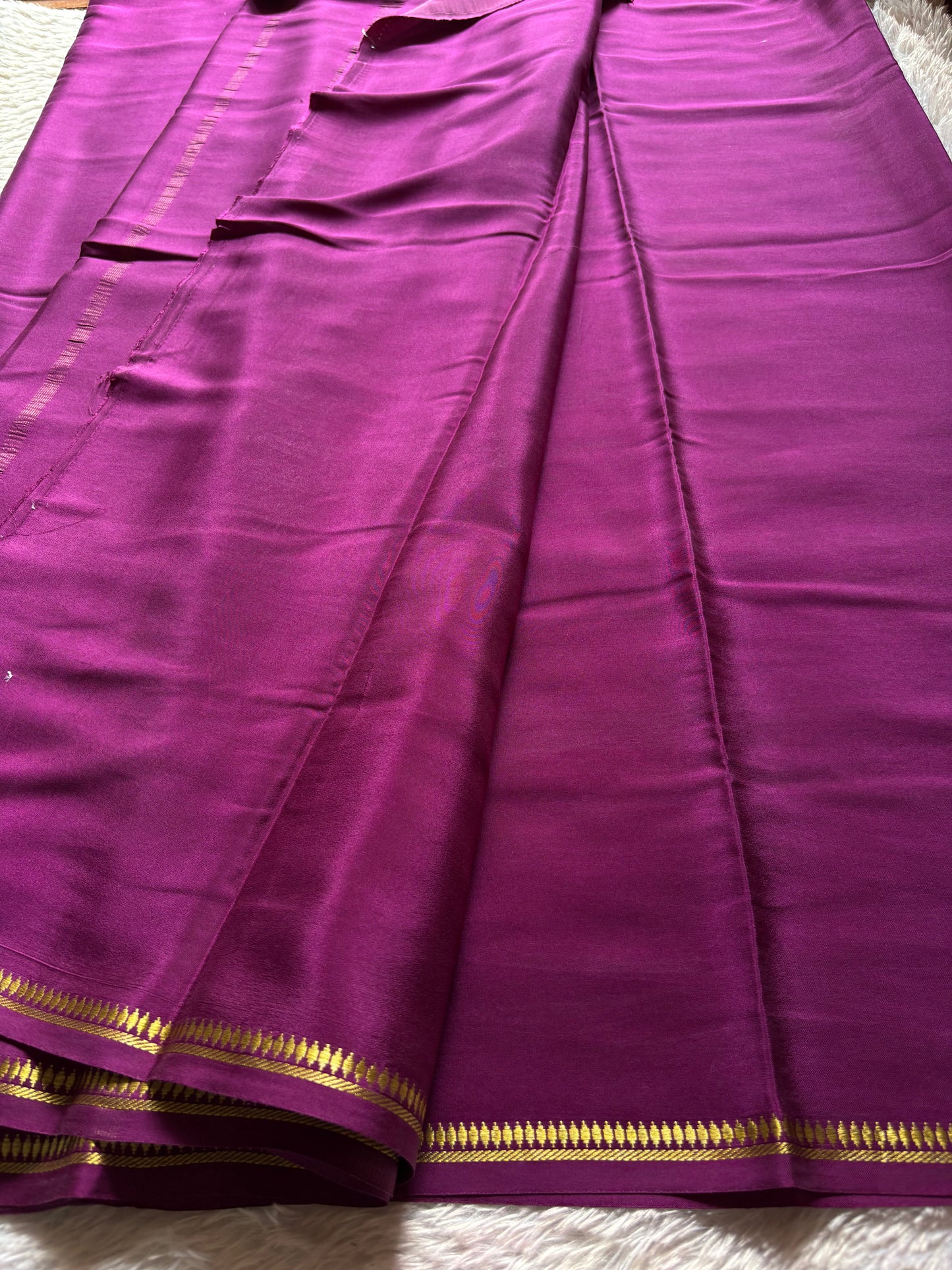 Rukmini : Solid Plum