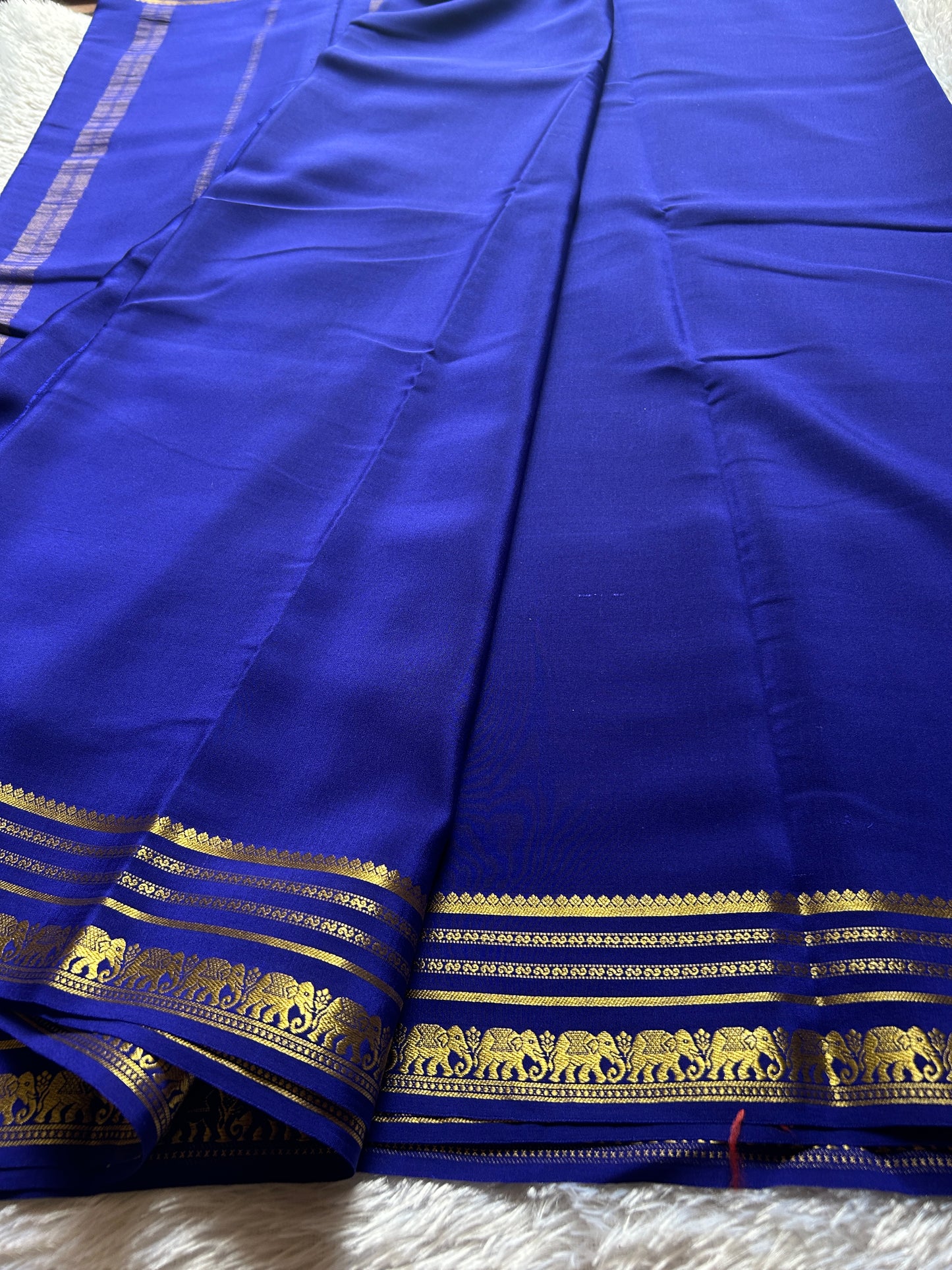 Eshwari : Solid Dark blue