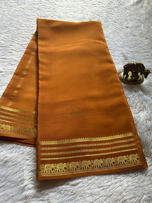 Eshwari : Solid Mustard yellow