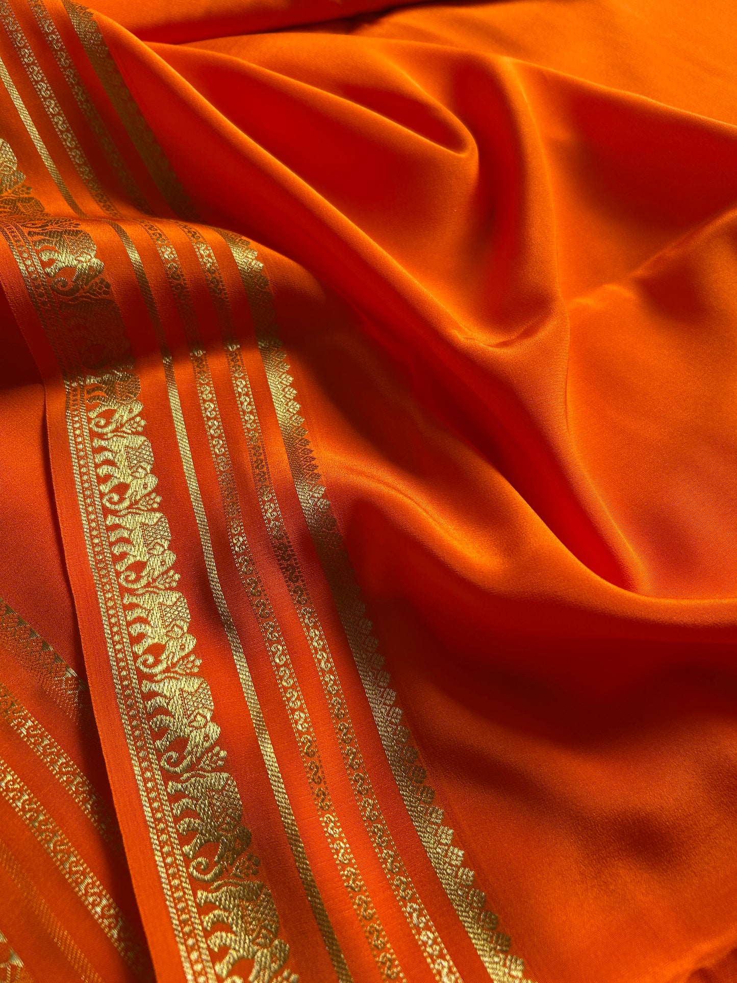Eshwari : Solid Orange