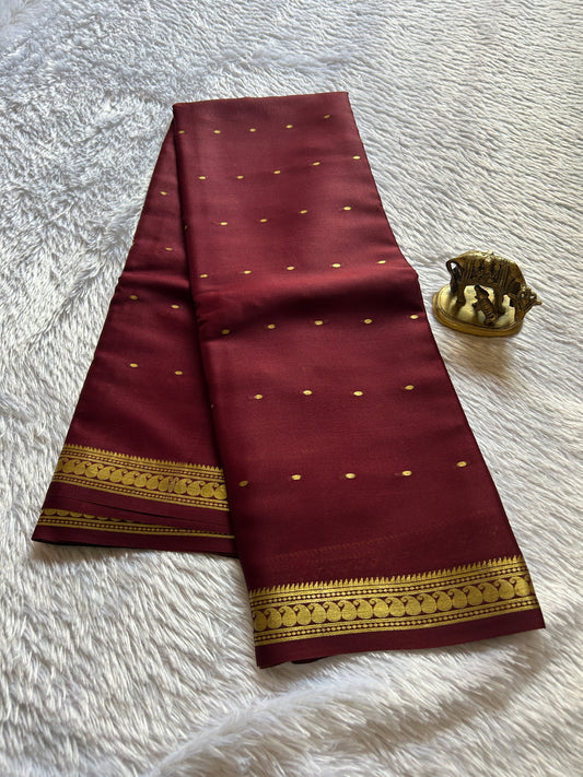 Keerthi : Solid Chocolate brown