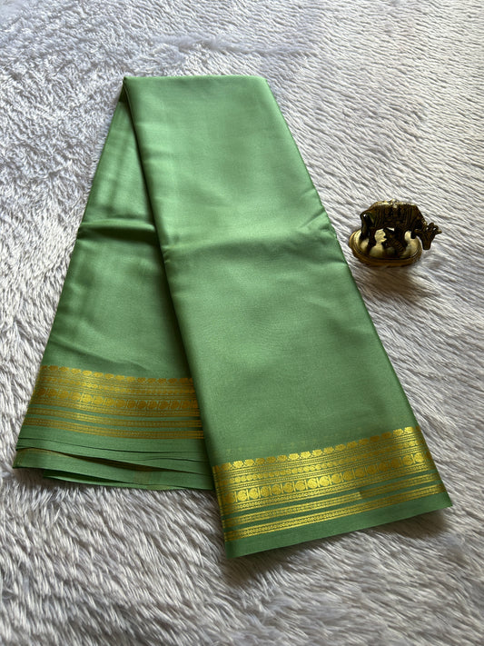 Swara : Solid Mint green