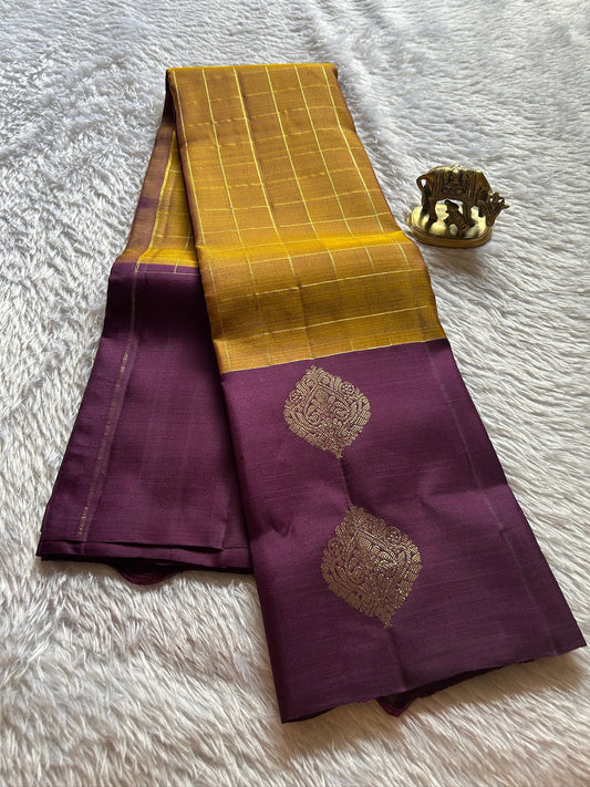 Anandhi (2D) : Mustard-magenta