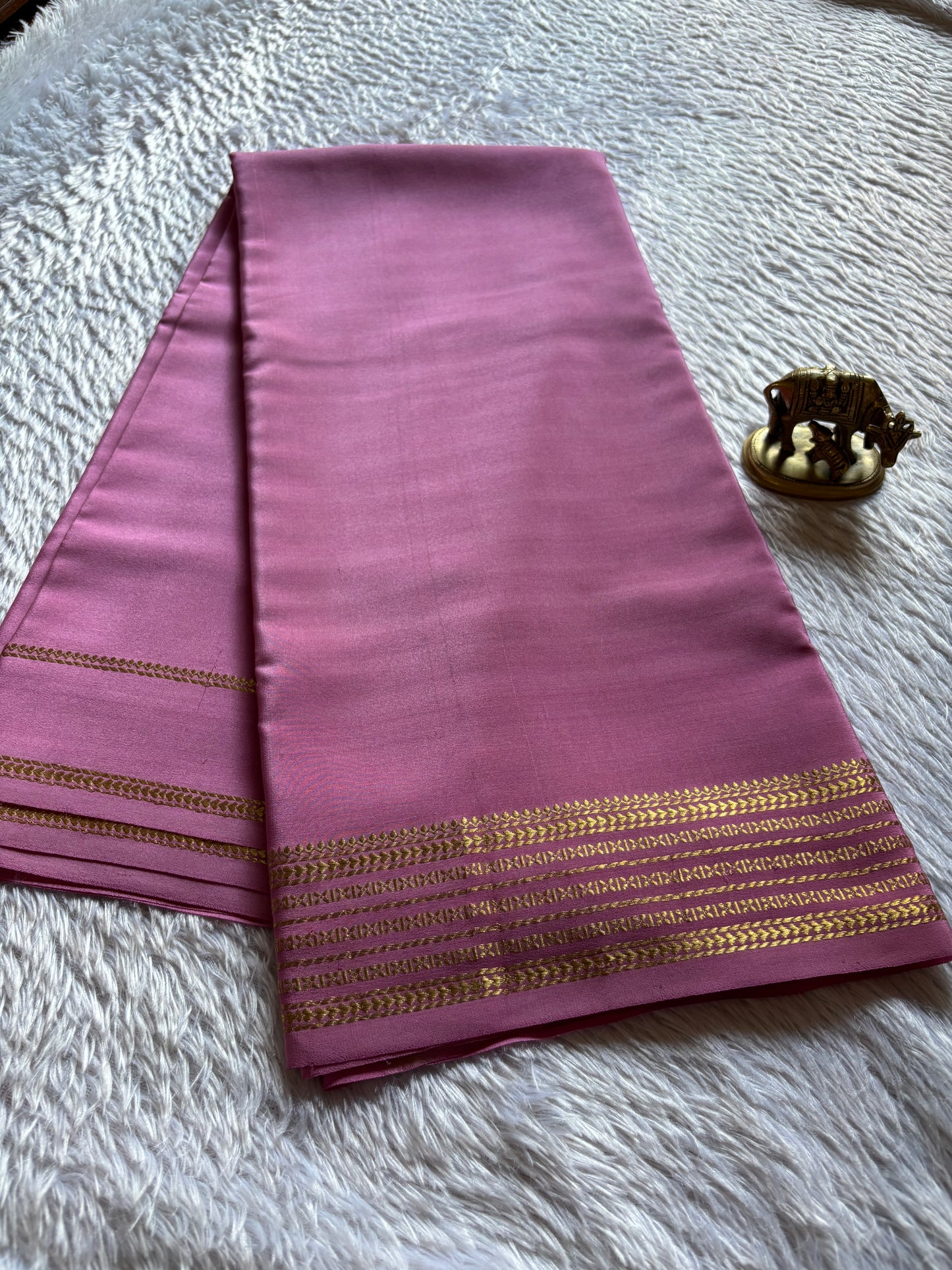 Akshaya : Solid Baby pink