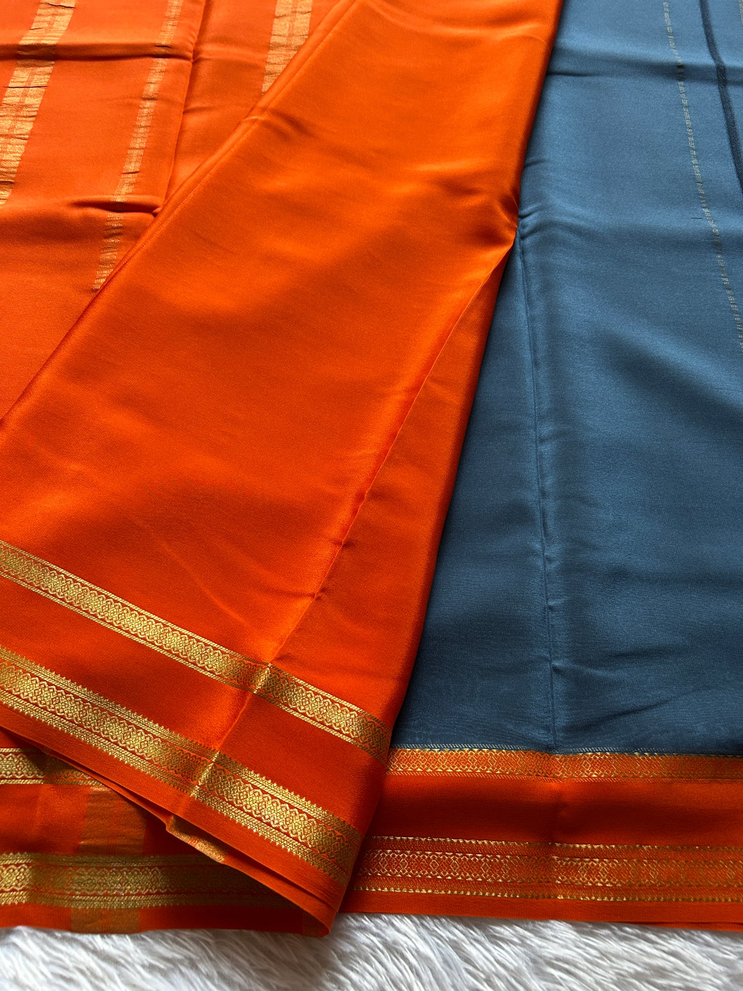 Rukmini (2D) : Bluish grey-orange