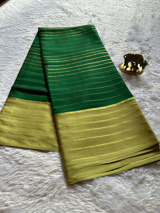 Dhaatri (2D) : Bottle green-sage green