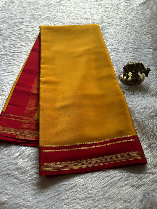 Sumathi (2D) : Golden yellow-red