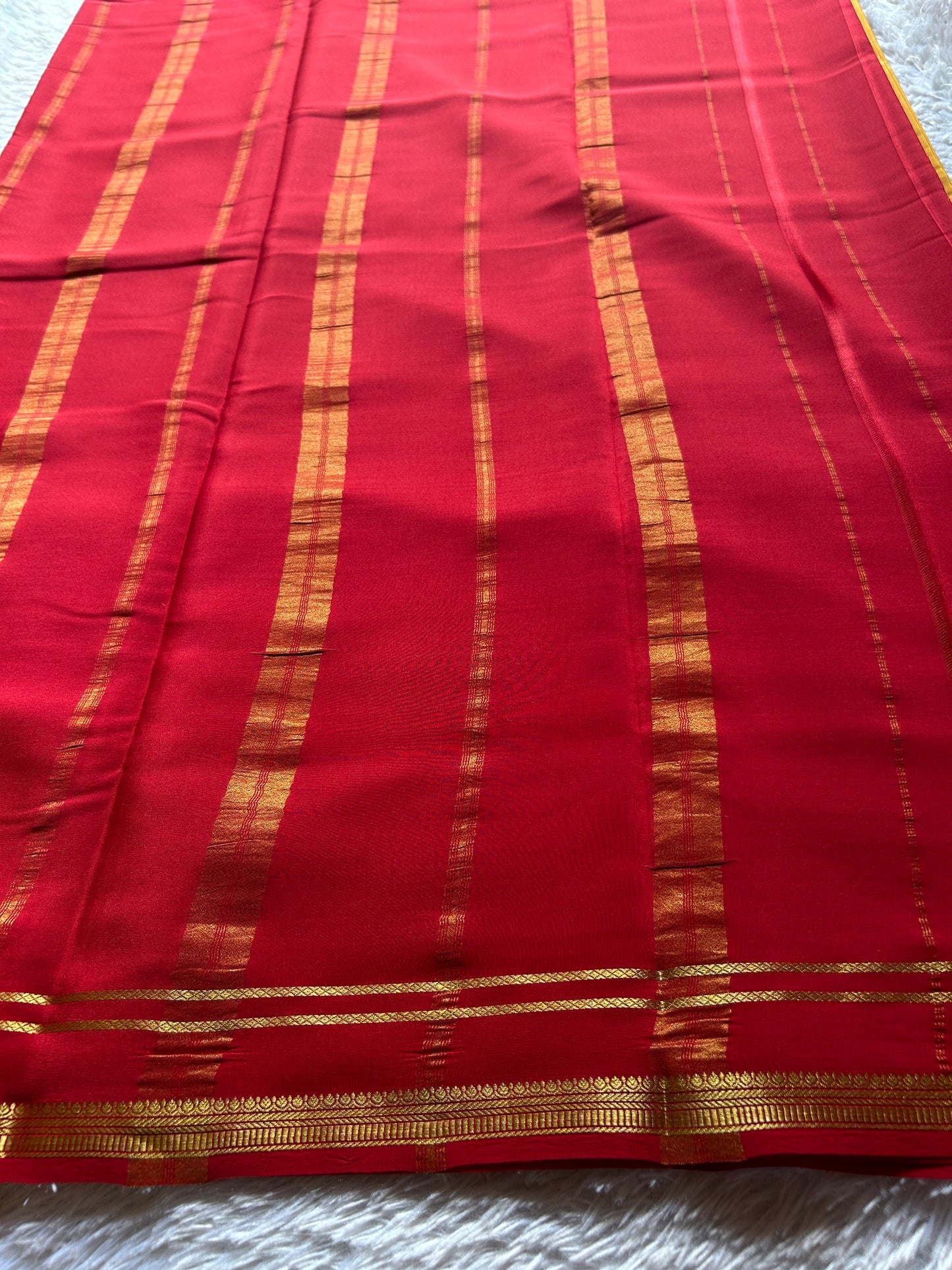 Sumathi (2D) : Golden yellow-red