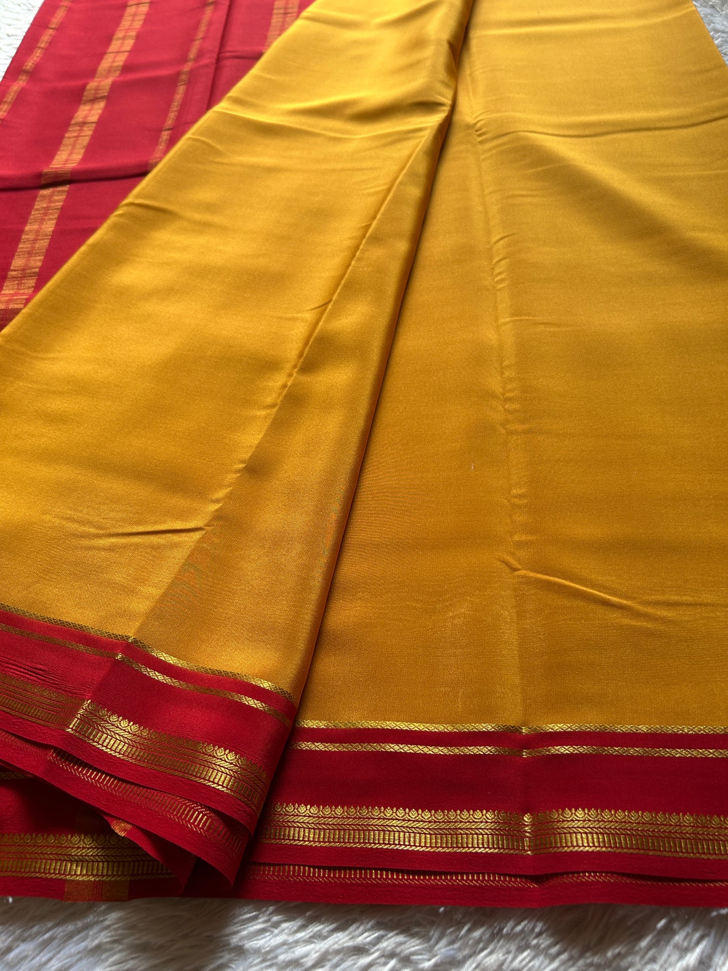 Sumathi (2D) : Golden yellow-red