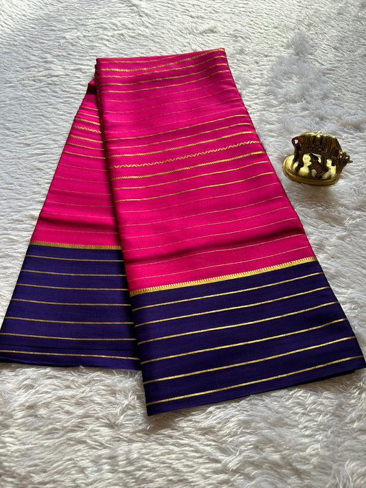 Dhaatri (2D) : Pink-navy blue