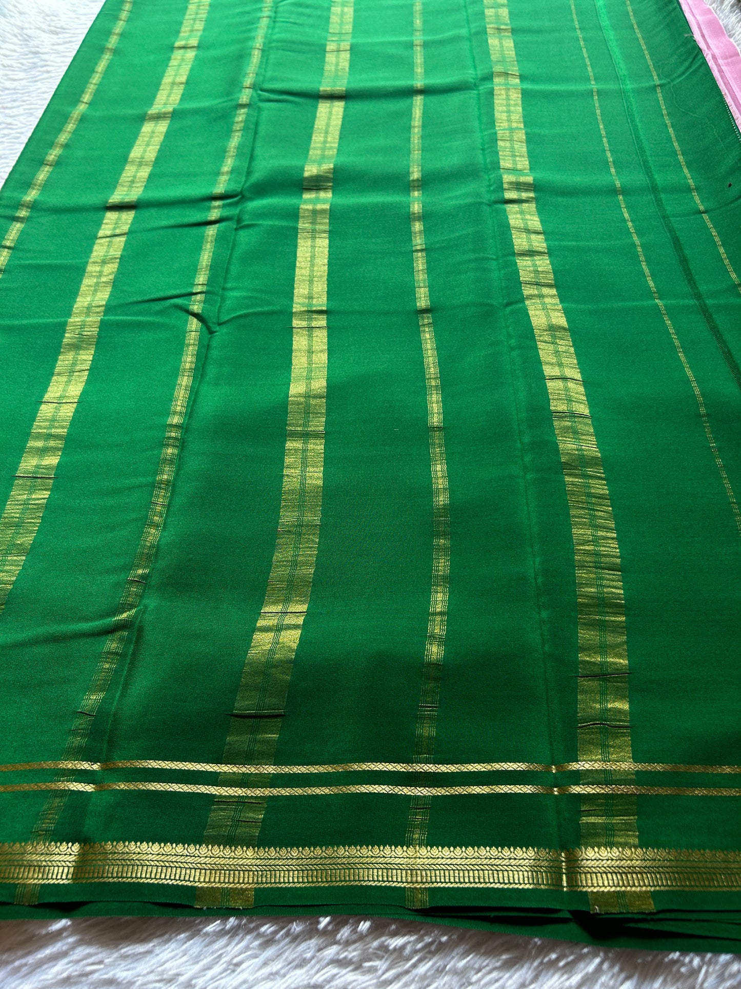 Sumathi (2D) : Light pink-leaf green