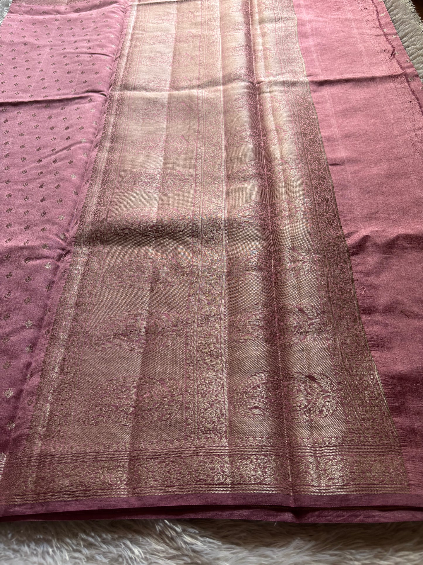 Banarasi Chiniya : Solid Baby pink