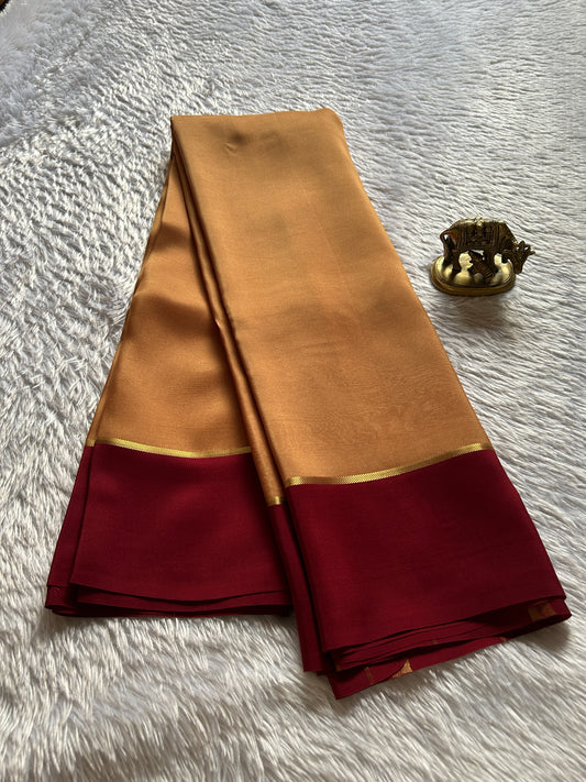 Surekha (2D) : Beige-maroon