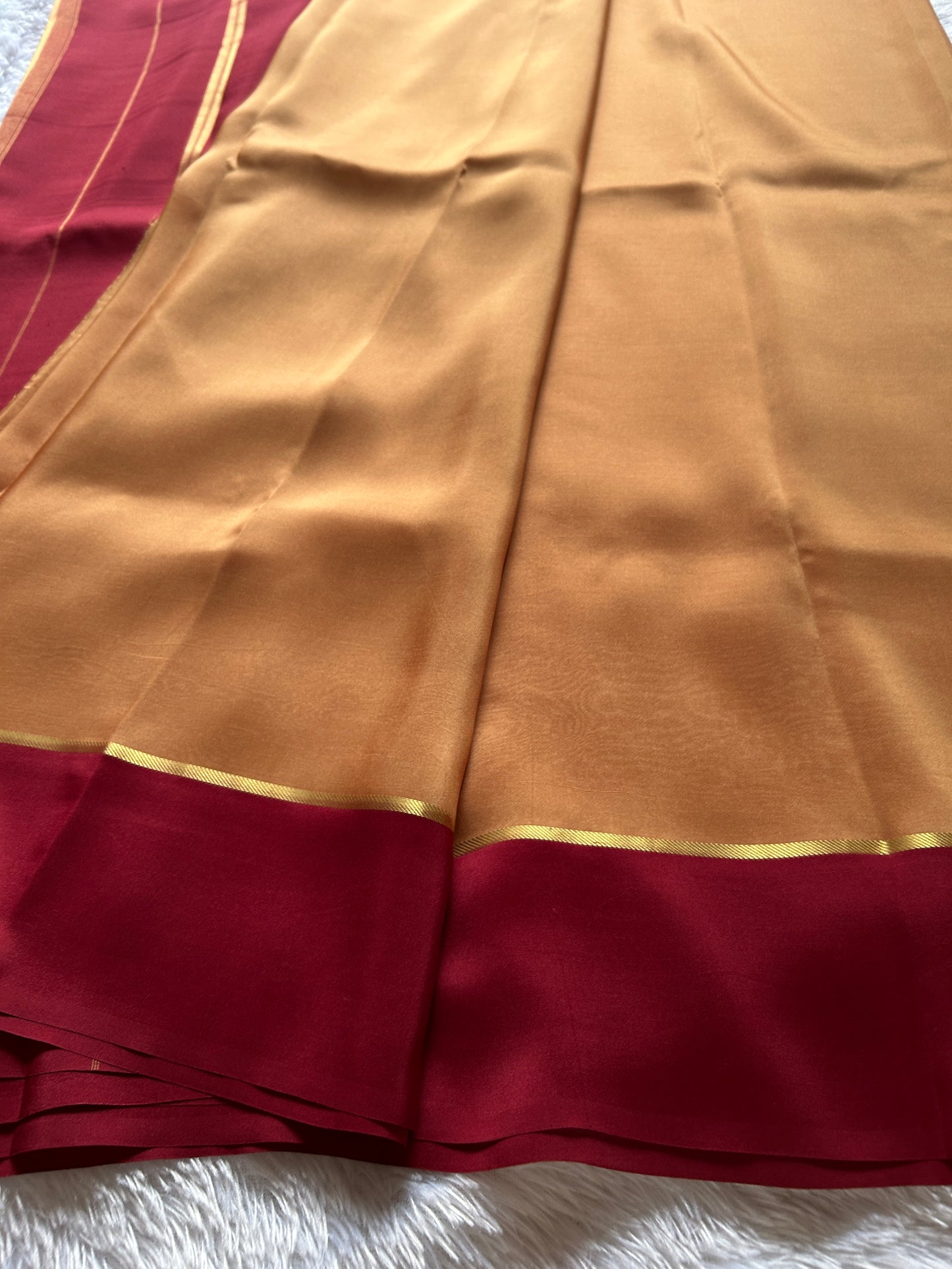 Surekha (2D) : Beige-maroon