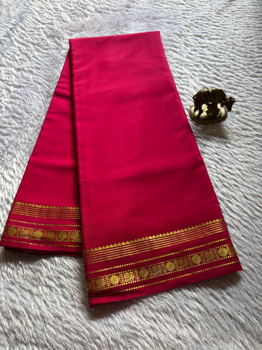 Sunanda : Solid Dark pink