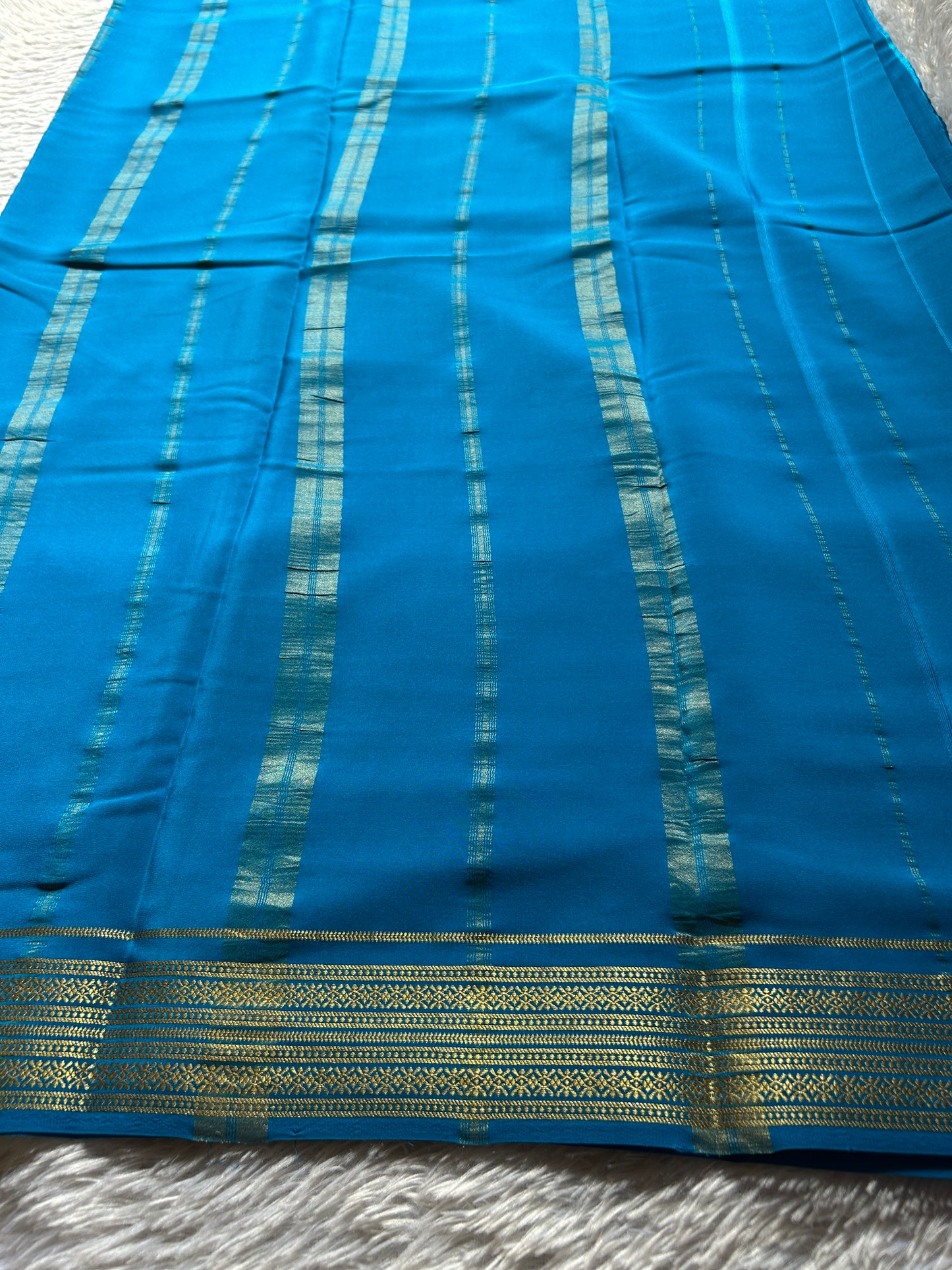 Shailaja : Solid Ananda blue