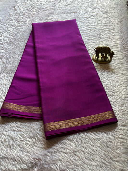Harshini : Solid Magenta
