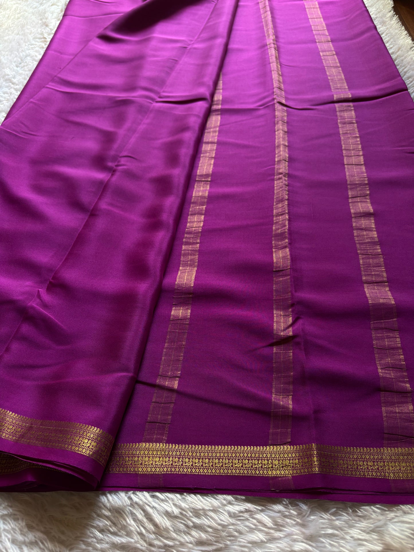 Harshini : Solid Magenta
