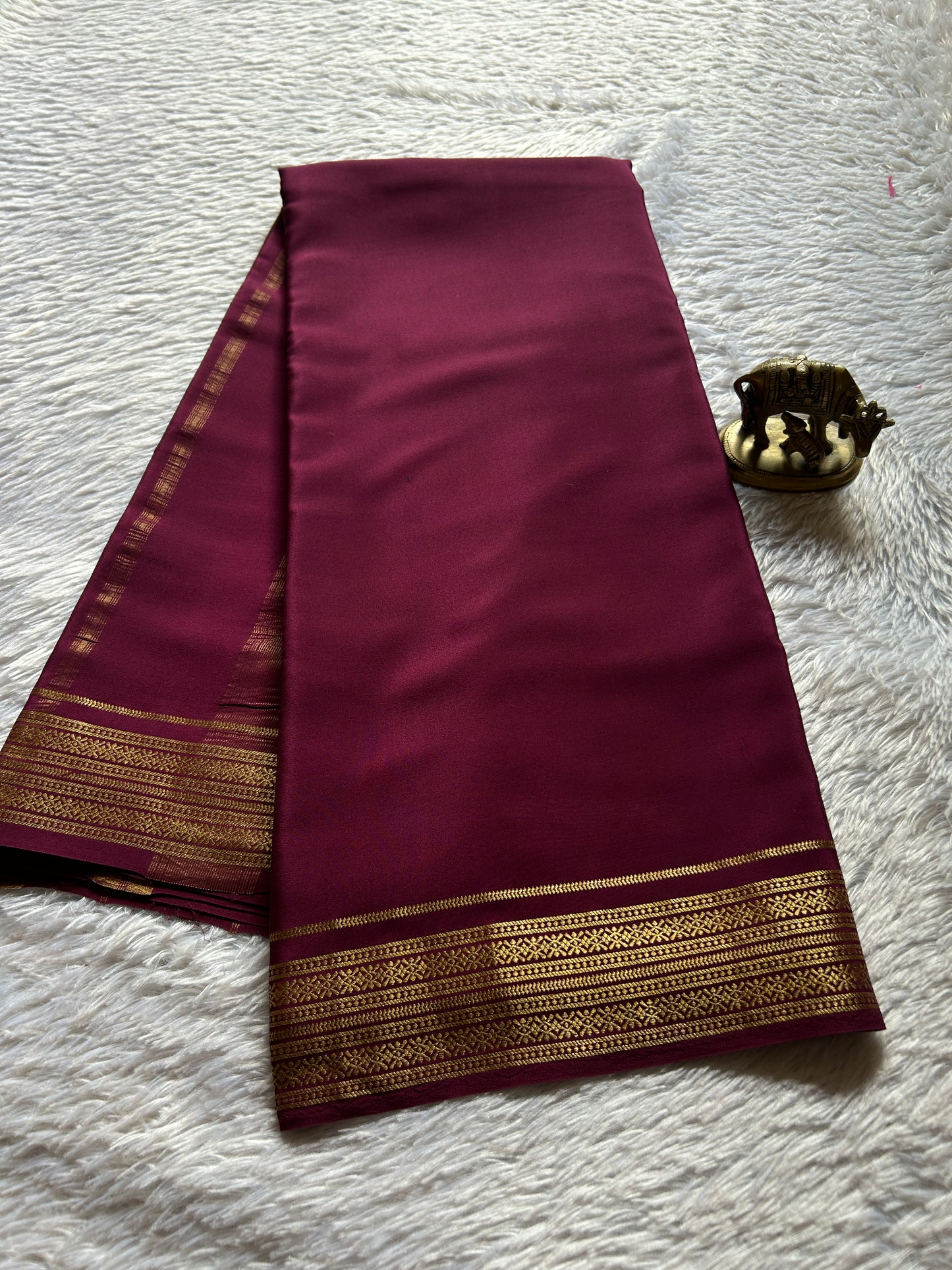 Shailaja : Solid Maroon