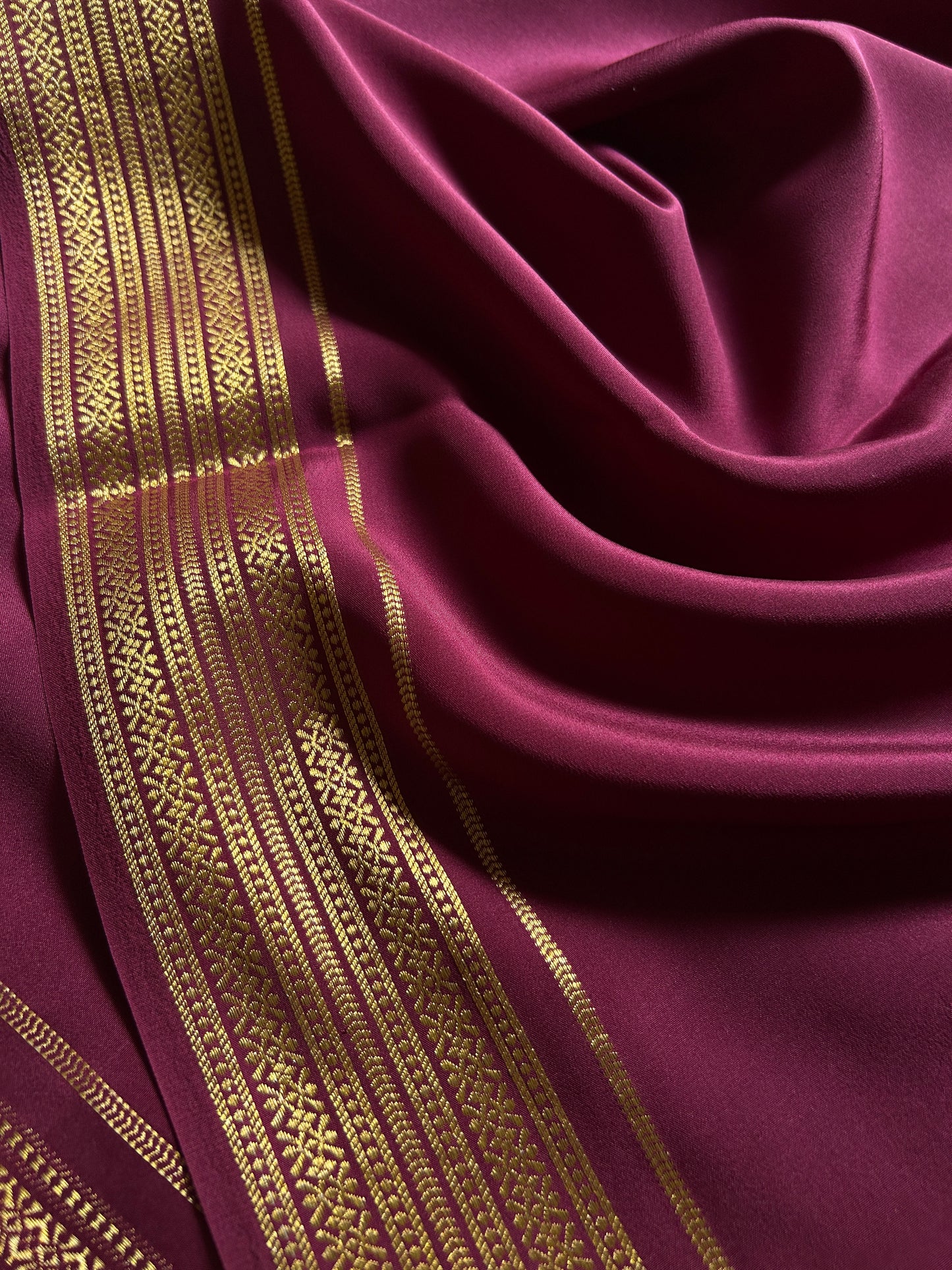 Shailaja : Solid Maroon