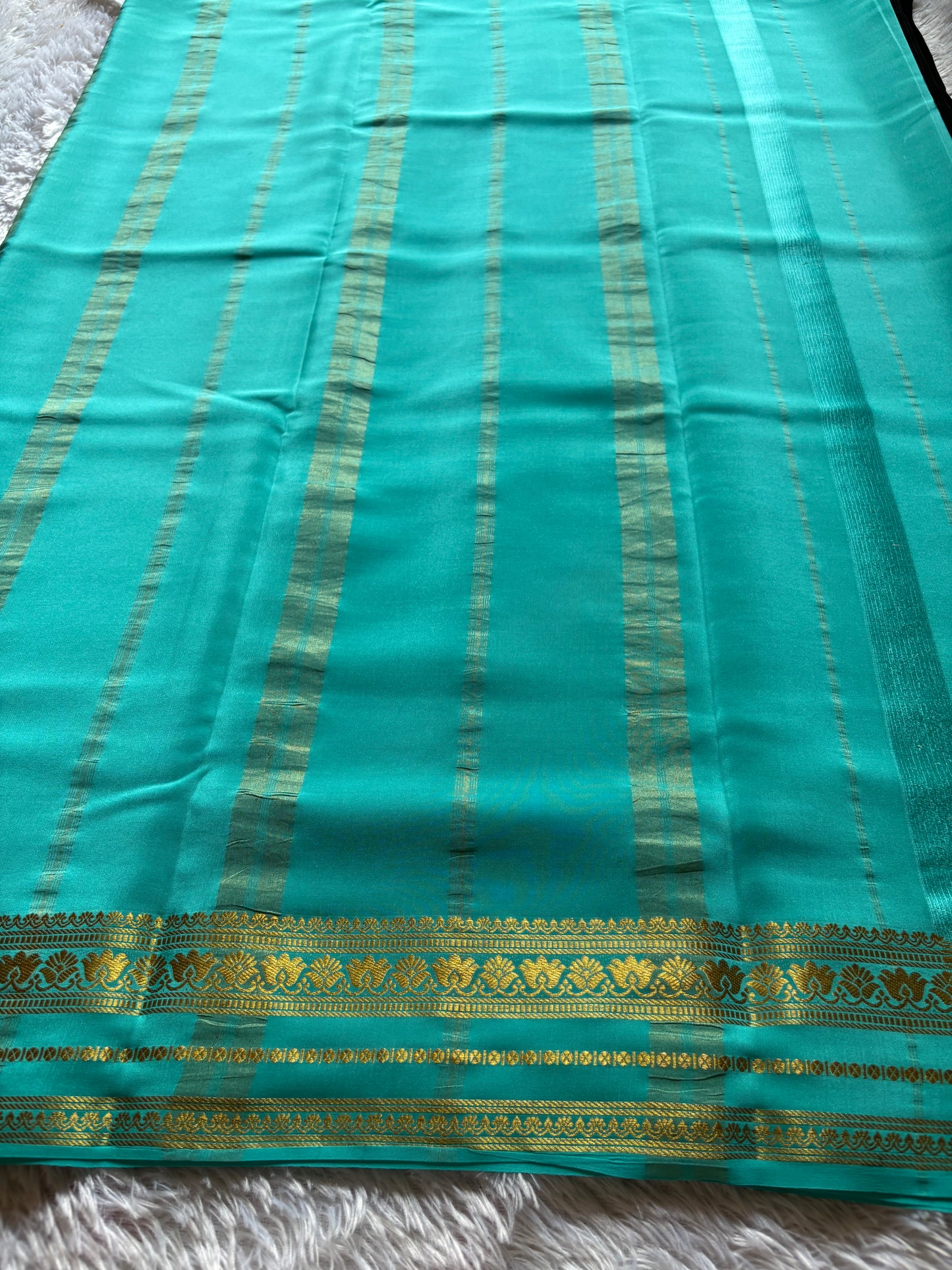 Padmaja (2D) : Black-turquoise