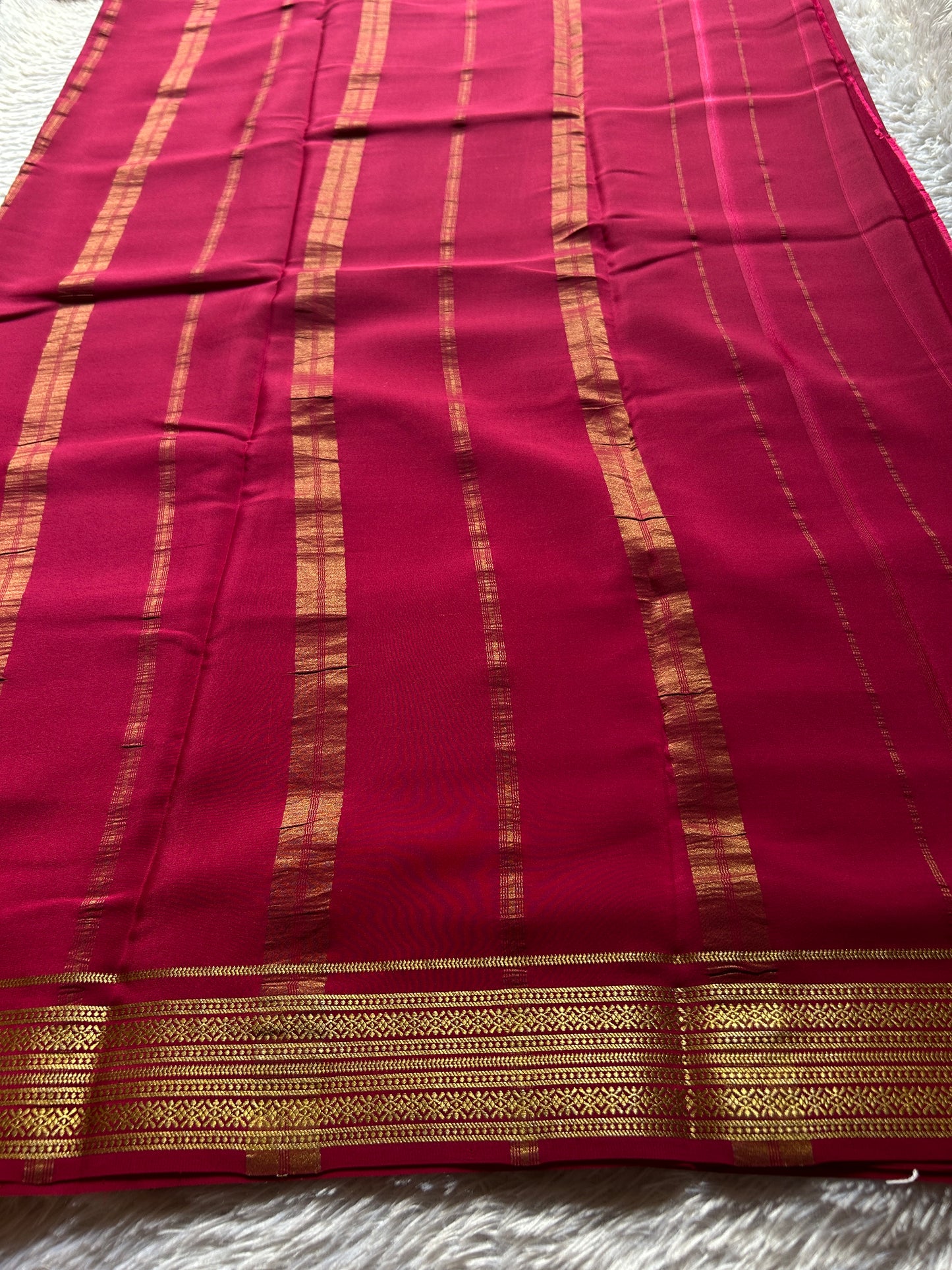 Shailaja : Solid Dark red