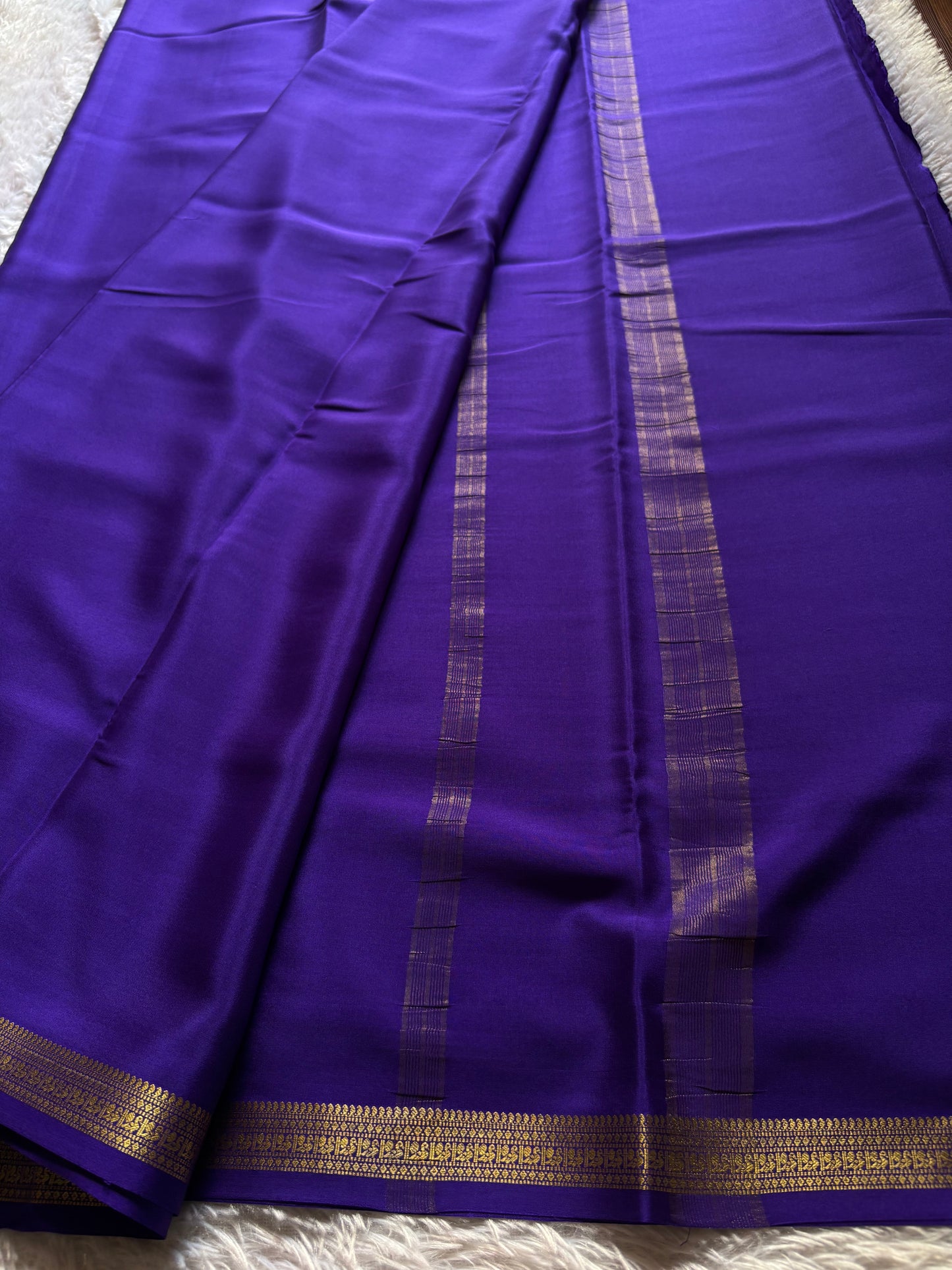 Harshini : Solid Dark blue