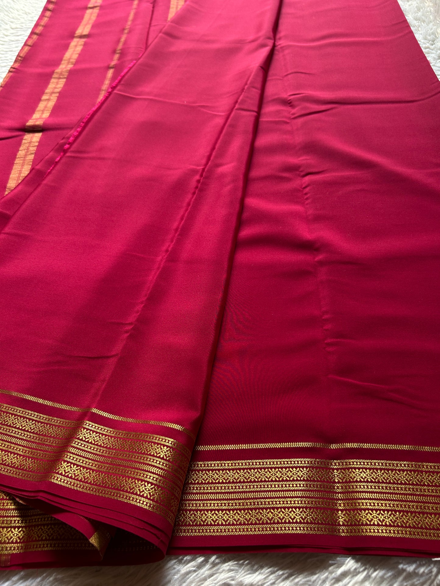 Shailaja : Solid Dark red
