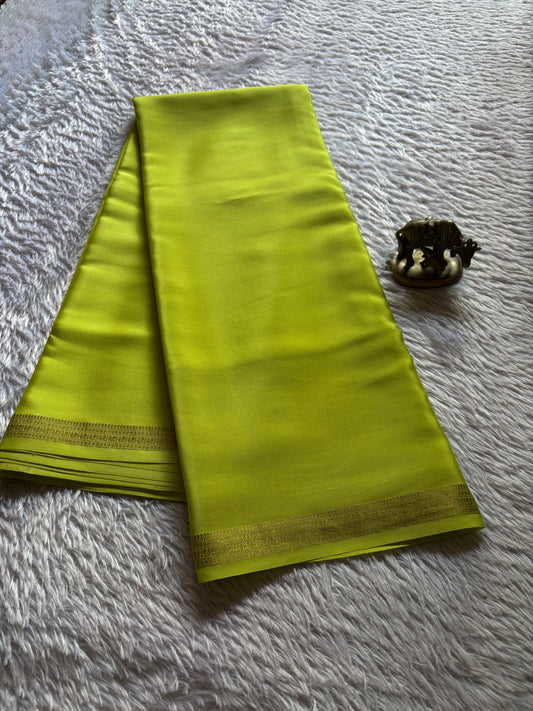 Harshini : Solid Olive