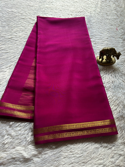 Surabhi : Solid Magenta pink