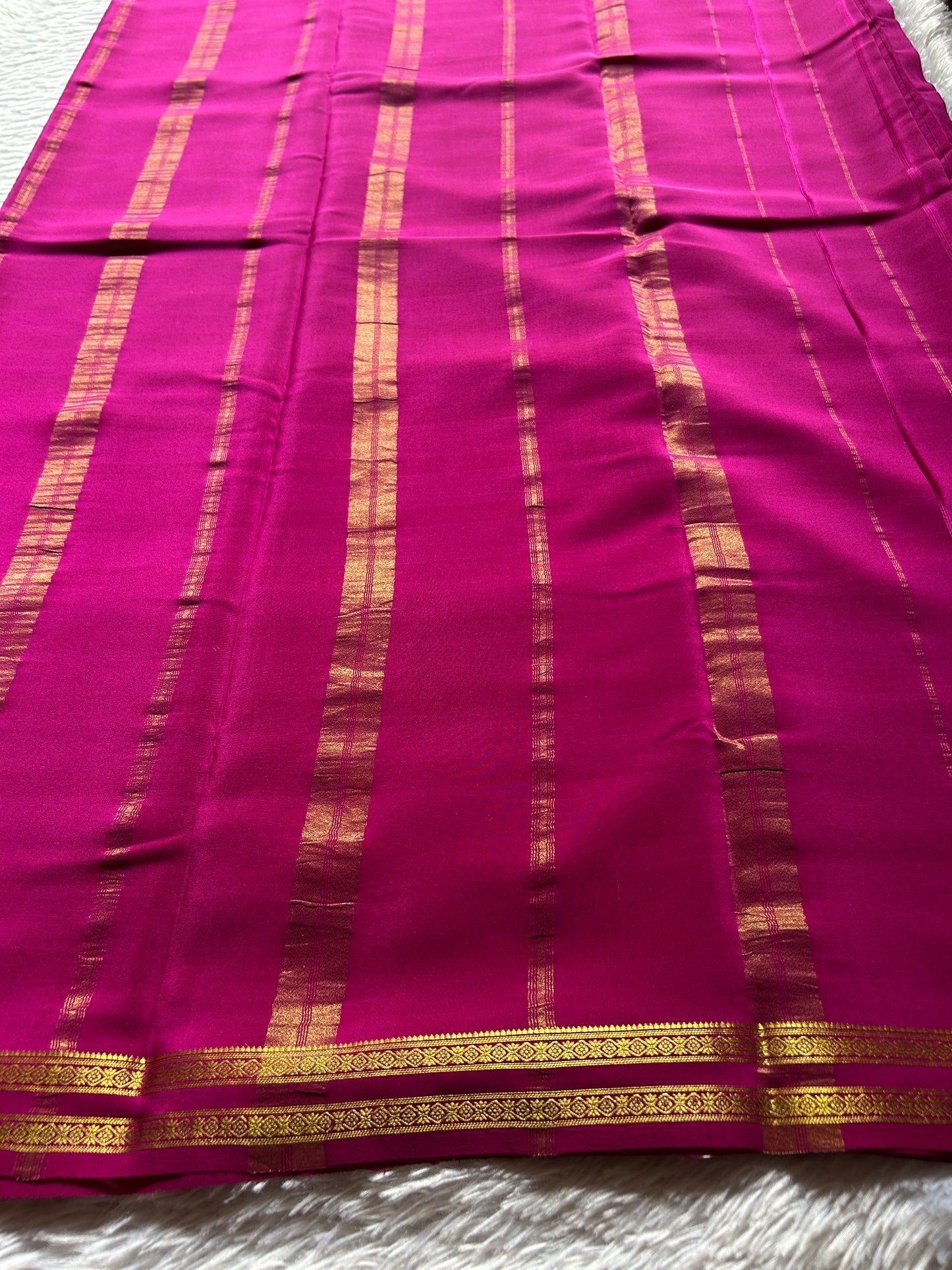 Surabhi : Solid Magenta pink