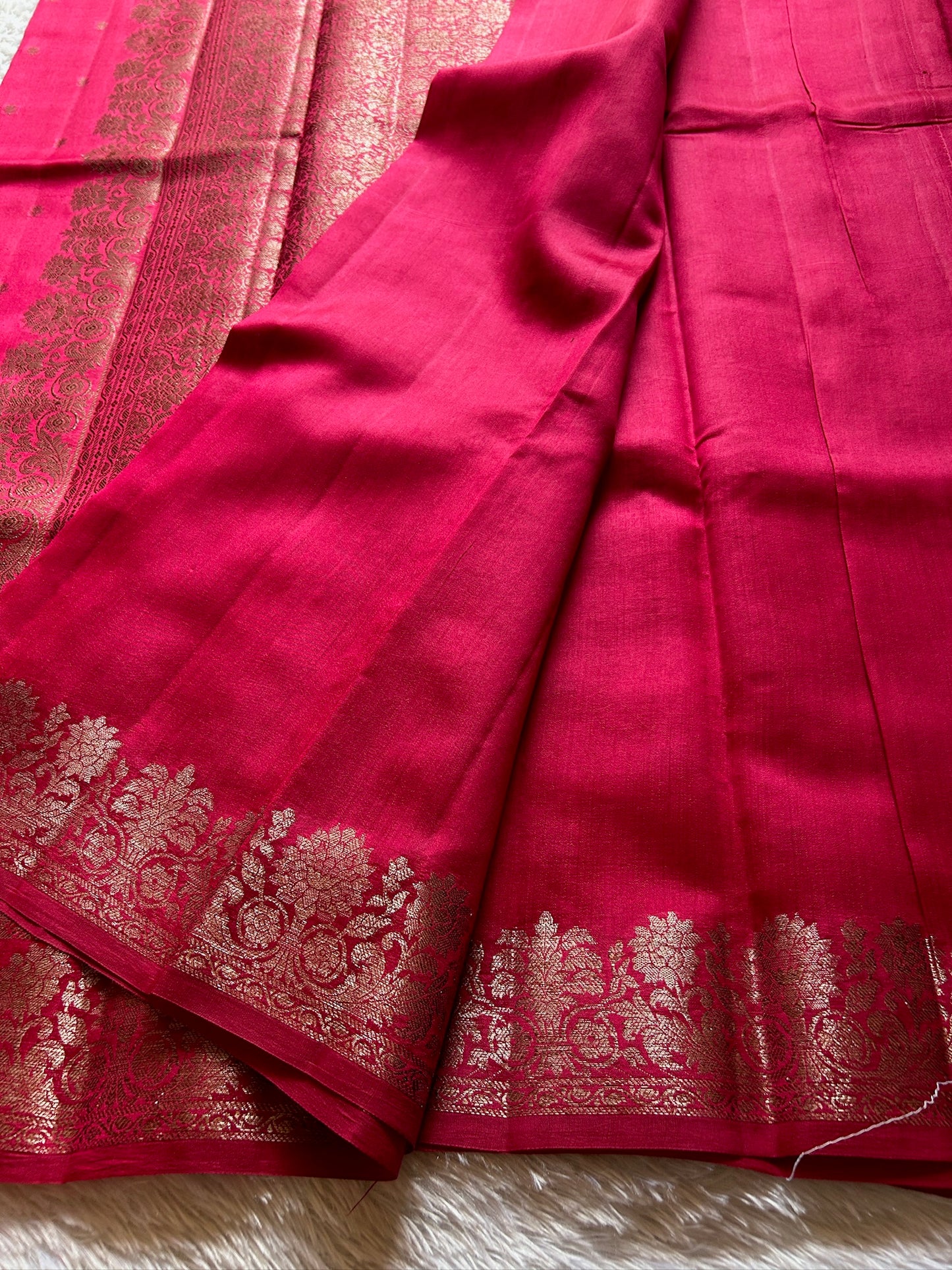 Banarasi Chiniya : Solid Pink
