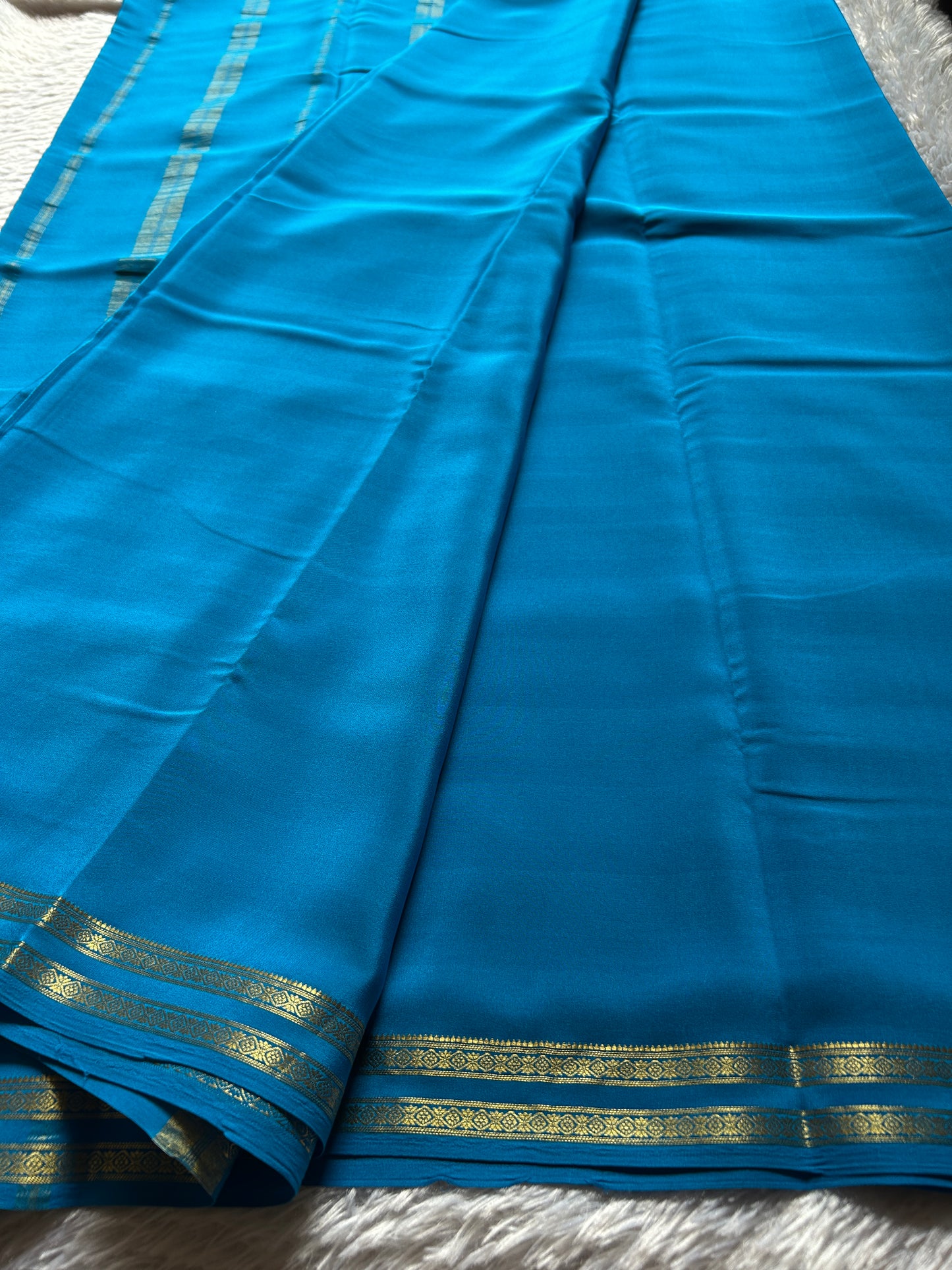 Surabhi : Solid Ananda blue