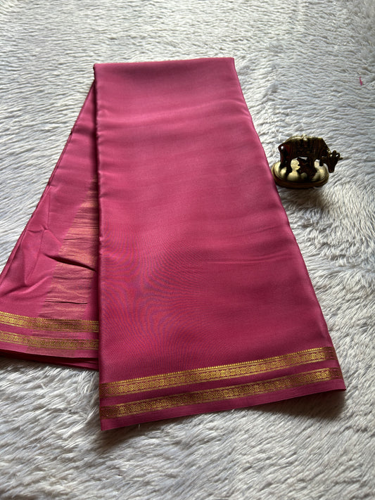 Surabhi : Solid Petal pink